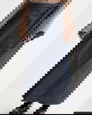 MUNTHE fustă jeans LANDREA