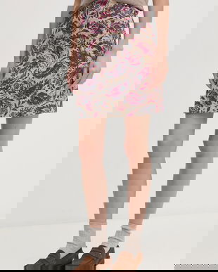 Mos Mosh fusta din amestec de lana