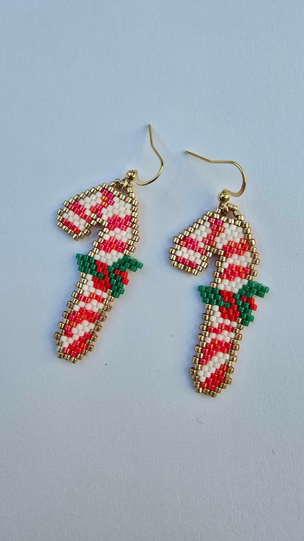 Cercei Candy Cane