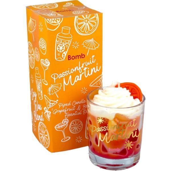 Lumanare parfumata in vas de sticla Passionfruit Martini Bomb Cosmetics