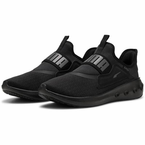 Pantofi sport unisex Puma Softride Carson Sliptech Ii 31172408, 26, Negru