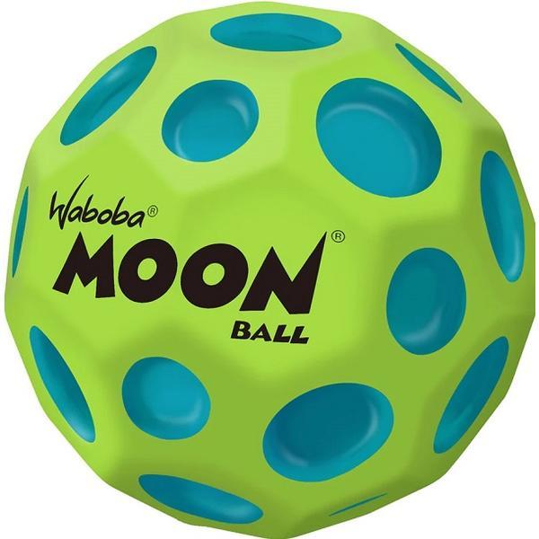 Minge hiperelastica: Waboba Moon Ball. Verde cu pete albastre