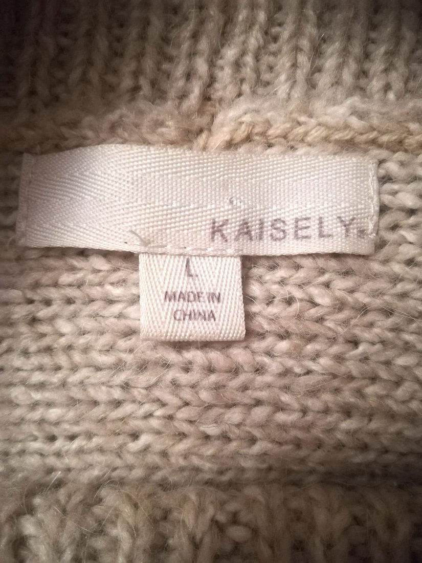 Pulover tricot lana , Kaisely , L