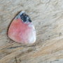 Cabochon opal roz, 35x28 mm