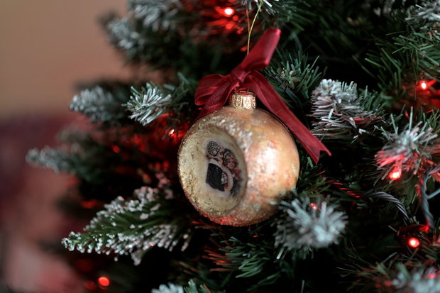Glob concav : Vintage Christmas