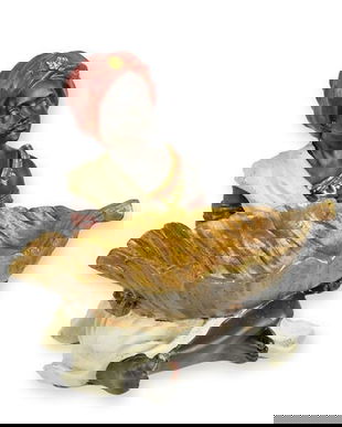 Servitor negru-sapuniera din rasini