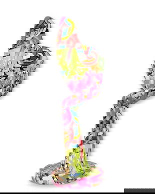 Chip spijinit in mana-statueta din rasini