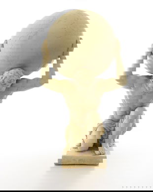 Atlas-statueta din rasini speciale