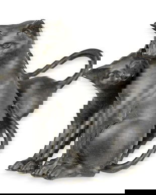 Pisica-statueta din rasini speciale