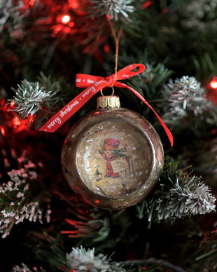 Glob concav : Vintage Christmas