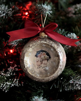 Glob concav : Vintage Christmas