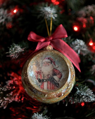 Glob concav : Vintage Christmas