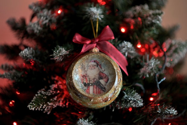 Glob concav : Vintage Christmas