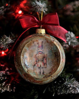 Glob concav : Vintage Christmas- Spărgătorul de nuci