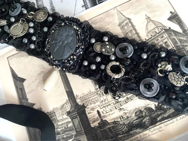 Brau deosebit pentru ocazii speciale・Brau modern・Accesorii fashion handmade・Brau festiv