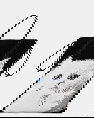 Karl Lagerfeld geantă de bumbac IKON