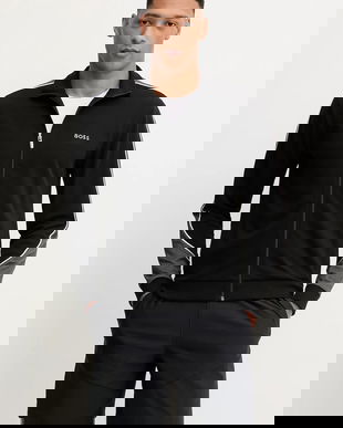 BOSS bluză Tracksuit Jacket