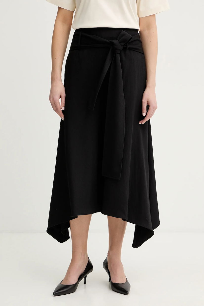 BOSS pantaloni cu lână Toscara