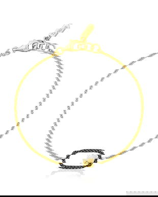 Tous brățară placată cu aur