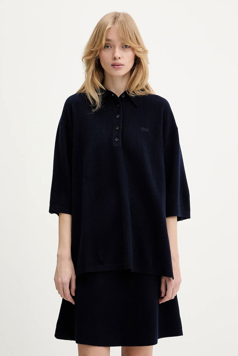 Gestuz rochie din lână