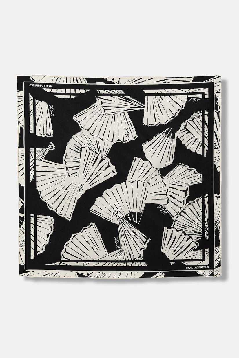 Karl Lagerfeld eșarfă de mătase K/SIGNATURE