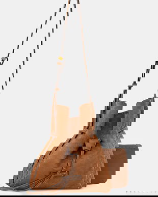 Gianni Chiarini geantă de mână din piele întoarsă SIENNA