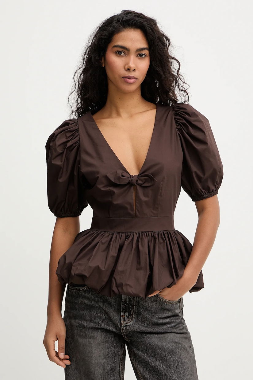 Rotate bluză din bumbac