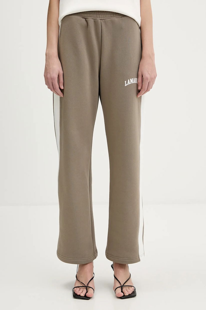 La Mania pantaloni de trening din bumbac DARLENE