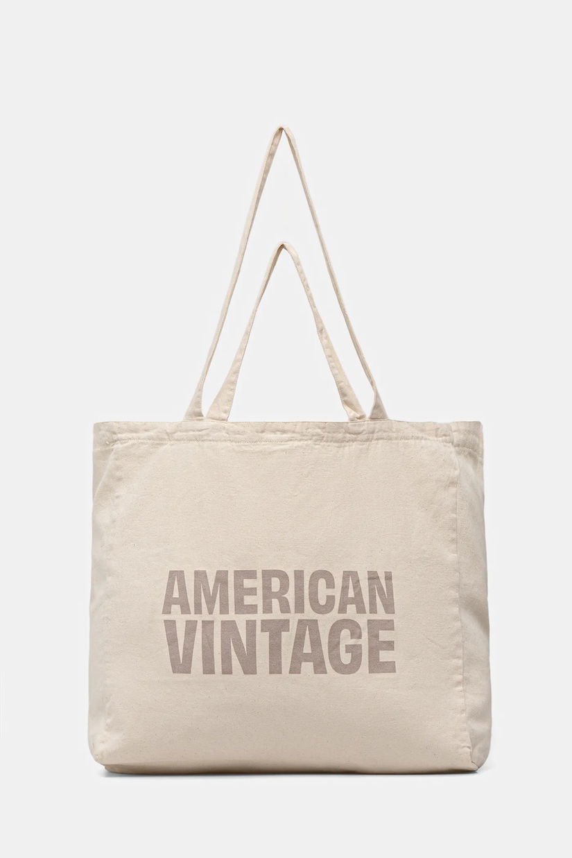 American Vintage geantă de bumbac