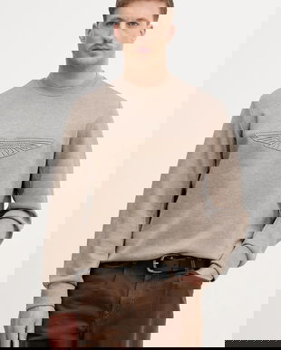 BOSS hanorac din amestec de lână C-Soleri 242_AM