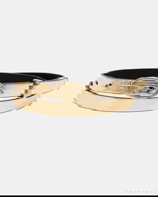 Diesel curea de piele OVAL D-LOGO B-1DR