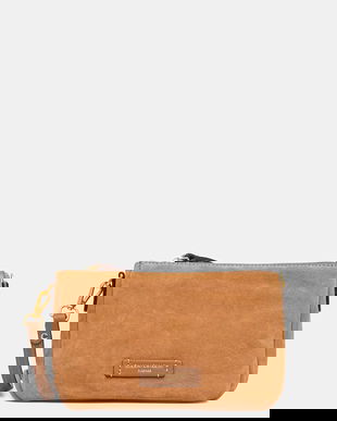 Gianni Chiarini geantă de mână din piele întoarsă NORA POUCH