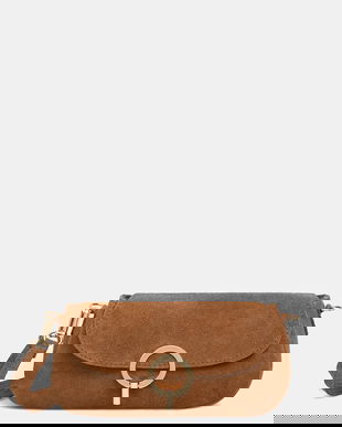 Answear.LAB geanta de mana din piele intoarsa