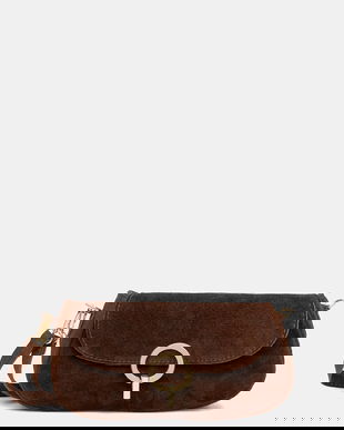 Answear.LAB geanta de mana din piele intoarsa