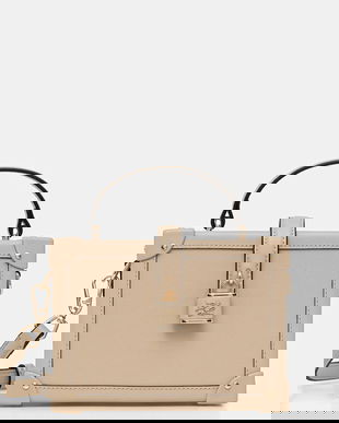 Karl Lagerfeld poșetă de piele K/AUTOGRAPH