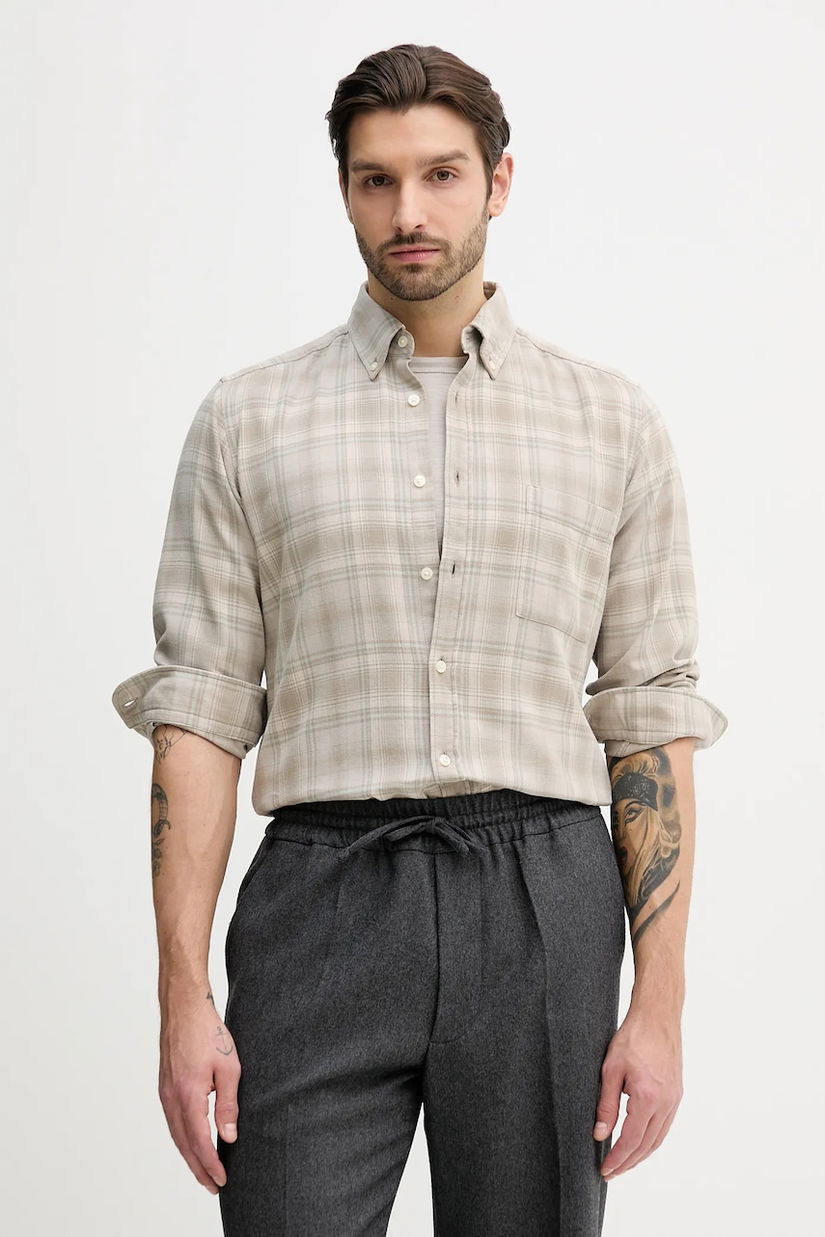 BOSS Orange cămașă din bumbac Rickert_M