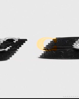 Coach curea de piele cu două fețe