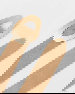 Answear Lab curea din piele intoarsa