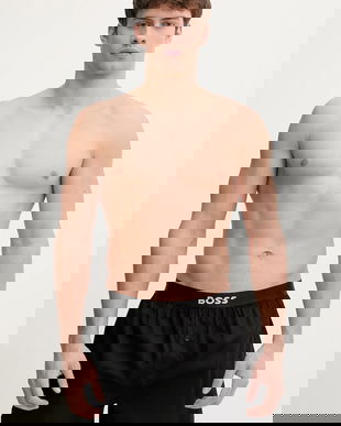 BOSS boxeri de bumbac 2P Boxer Shorts EW 2-pack