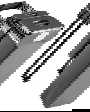 Cos de gunoi Free Jazz 30 incorporabil, colectare selectiva, 1 compartiment x 7 litri si 1x26 litri