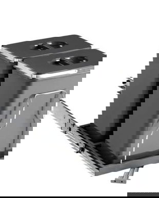 Cos de gunoi incorporabil, Patty Automatic, colectare selectiva cu 2 recipiente x 15 litri