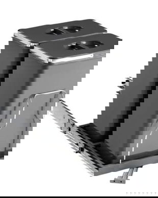 Cos de gunoi incorporabil, Patty Automatic, colectare selectiva cu 2 recipiente x 20 litri