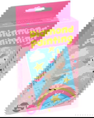Pictura cu diamante. Unicorn