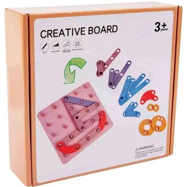 Joc educativ: Creative Board. Geoboard