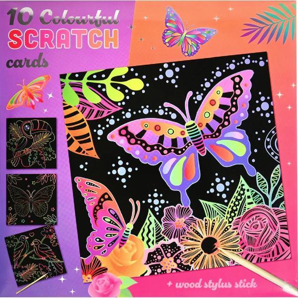 Planse colorate de razuit: Fluturi