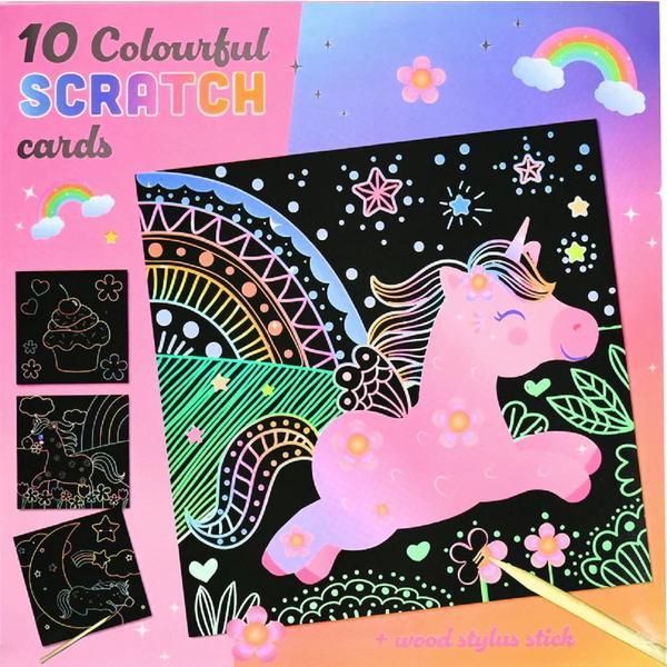 Planse colorate de razuit: Unicorn