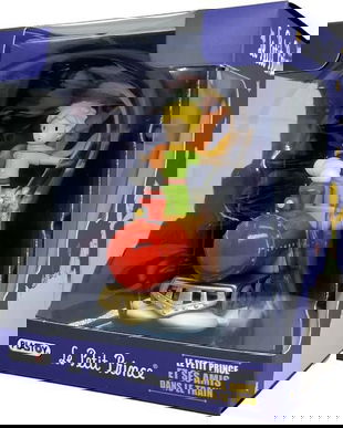 Figurina Micul Print si prietenii sai pe tren