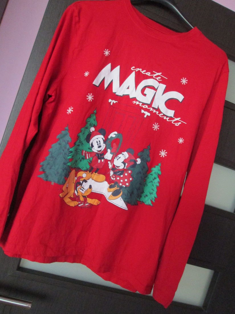 bluza rosie dame Disney L