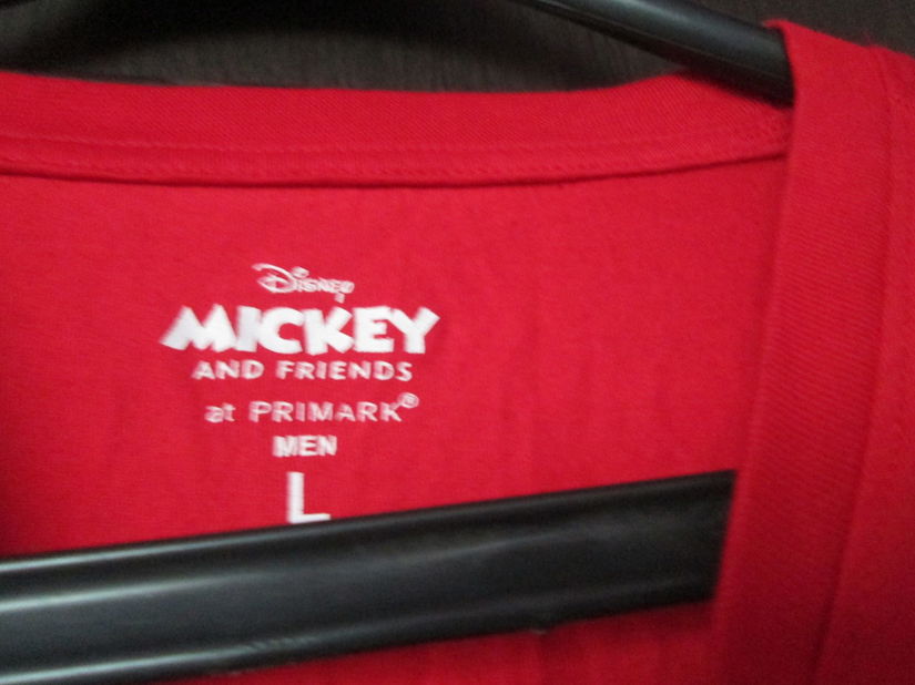 bluza rosie dame Disney L