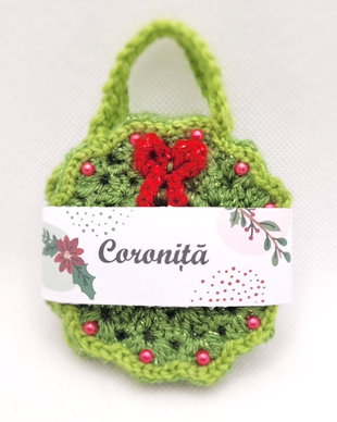 Set 3 coronite ornament